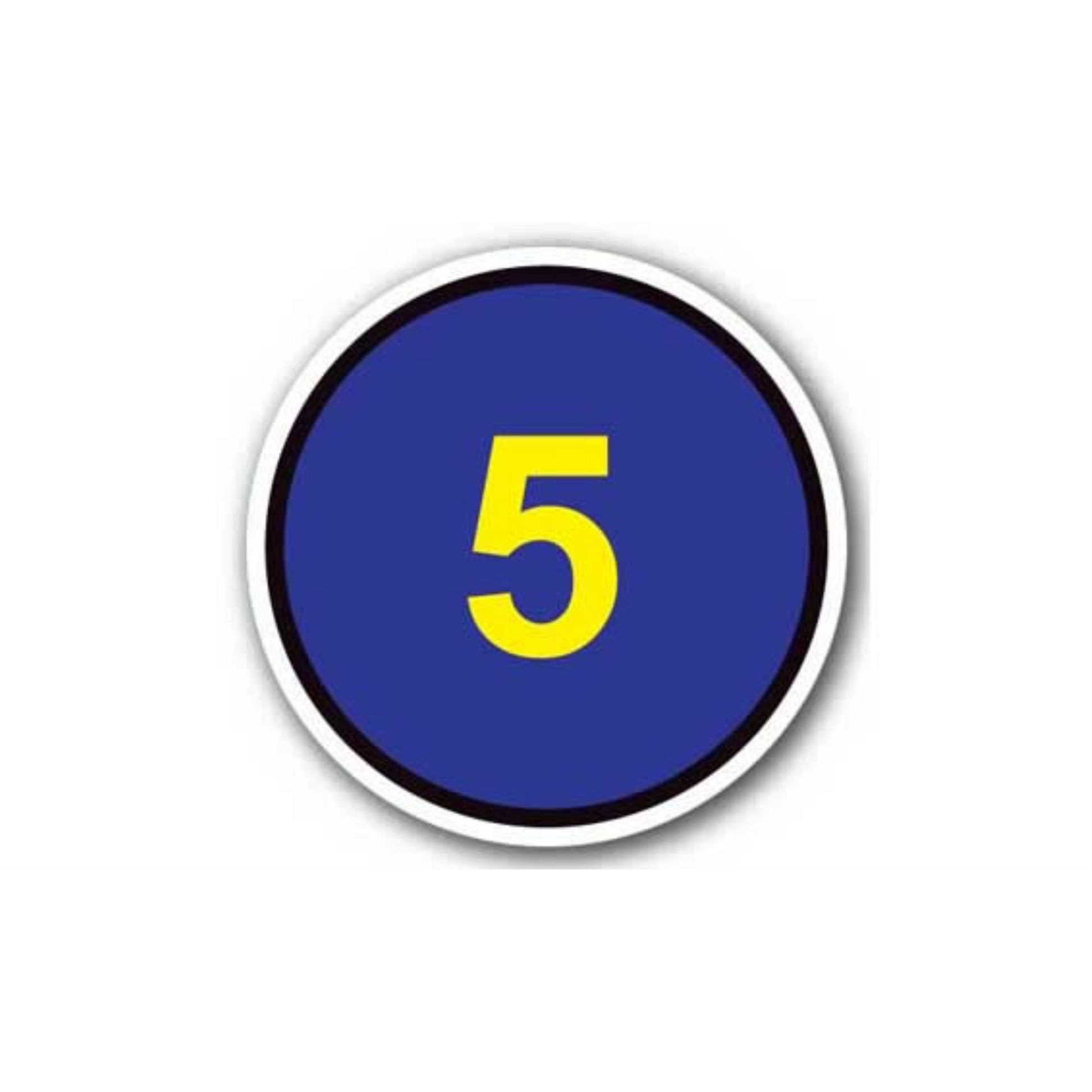 16" CIRCLE SIGNS - Circle Sign - 5 - DSV-SIGN 256 #1724 -UEN