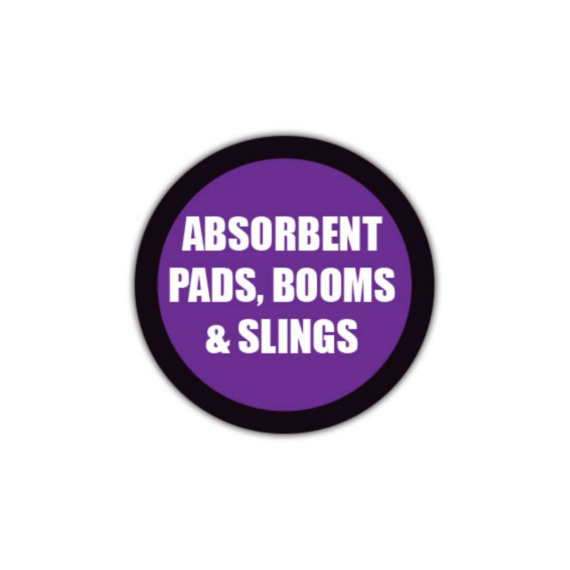 16" CIRCLE SIGNS - Circle Sign - Absorbent Pads, Booms & Slings - LS-SIGN 256 #1502 -UEN