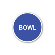 30" CIRCLE SIGNS -  Circle Sign - Bowl - LS-SIGN 900 #1685 -UEN