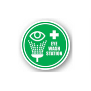 20" CIRCLE SIGNS -  Circle Sign - Eye Wash Station - LS-SIGN 400 #0249 -UEN