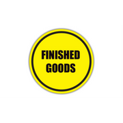 20" CIRCLE SIGNS -  Circle Sign - Finished Goods - LS-SIGN 400 #1921 -UEN