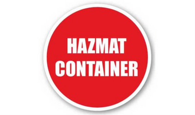 32" CIRCLE SIGNS - Circle Sign - Hazmat Container - DSV-SIGN 1024 #1860 -UEN