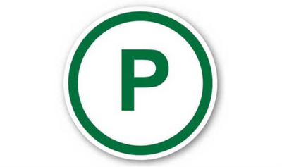 24" CIRCLE SIGNS - Circle Sign - Parking - DSV-SIGN 576 #1582 -UEN
