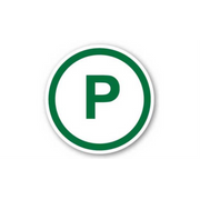 24" CIRCLE SIGNS -  Circle Sign - Parking - LS-SIGN 576 #1582 -UEN