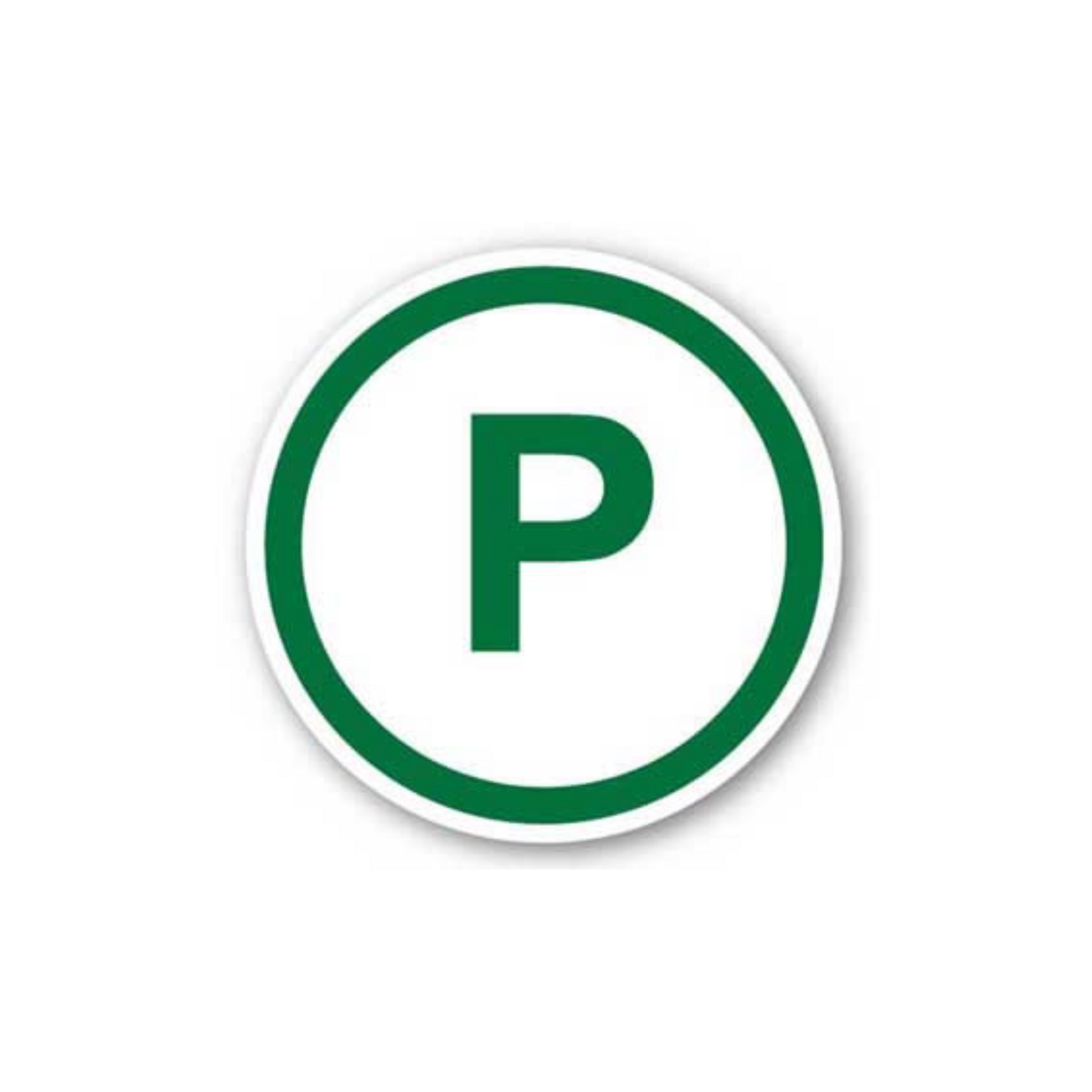 24" CIRCLE SIGNS -  Circle Sign - Parking - LS-SIGN 576 #1582 -UEN