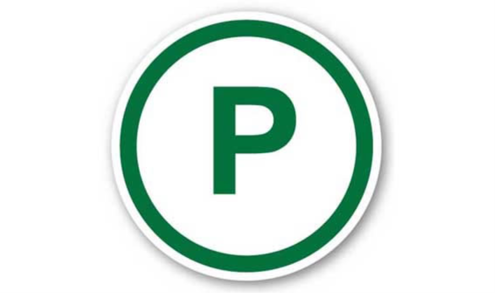24" CIRCLE SIGNS -  Circle Sign - Parking - LS-SIGN 576 #1582 -UEN