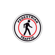 20" CIRCLE SIGNS -  Circle Sign - Pedestrian Traffic - DSV-SIGN 400 #0219 -UEN