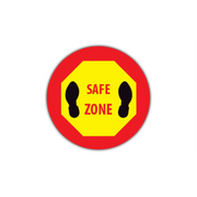 17" CIRCLE SIGNS -  Circle Sign - Safe Zone - DSV-SIGN 289 #6084 -UEN