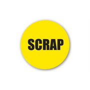30" CIRCLE SIGNS -  Circle Sign - Scrap - LS-SIGN 900 #1613 -UEN