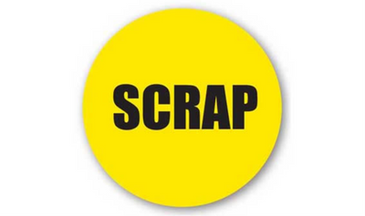 24" CIRCLE SIGNS - Circle Sign - Scrap - DSV-SIGN 576 #1612 -UEN