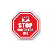 32" OCTAGON SIGNS -  Octagon Sign - Stop Watch for IME - DSV-SIGN 1024 #0996 -UEN