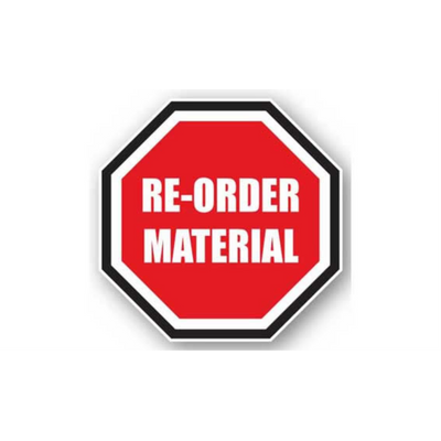 16" OCTAGON SIGNS - Octagon Sign - Re-Order Material - DSV-SIGN 256 #0956 -UEN