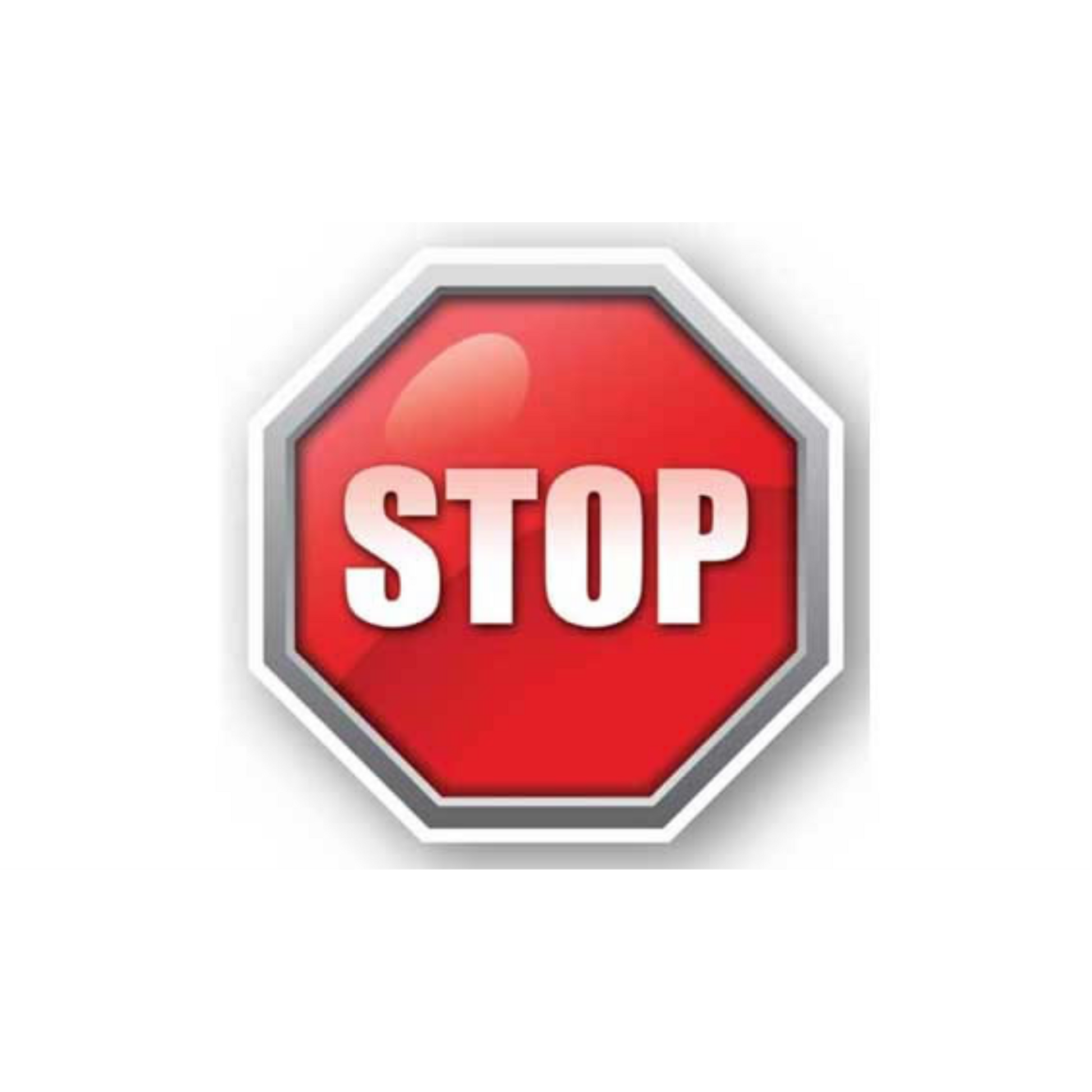 12" OCTAGON SIGNS - Octagon Sign - Stop - DSV-SIGN 144 #1087 -UEN