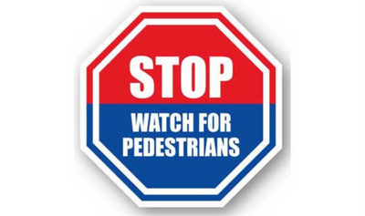 20" OCTAGON SIGNS - Octagon Sign - Stop Watch for Mobile Equipment - DSV-SIGN 400 #1059 -UEN