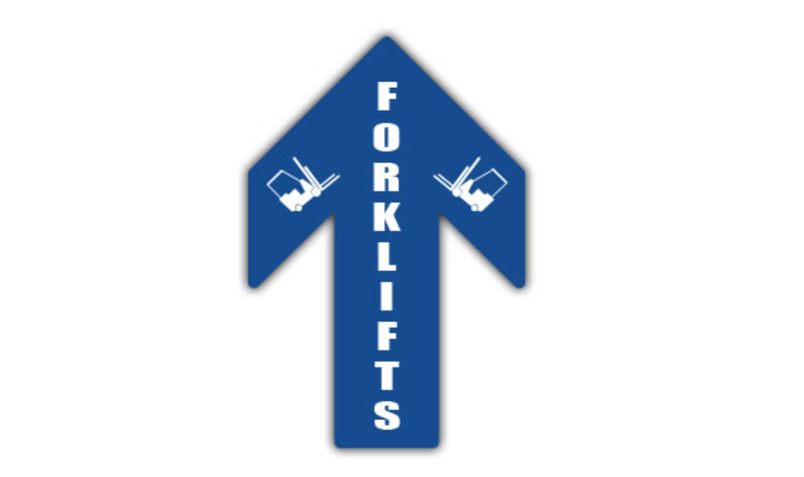 34" x 26" ARROW SIGNS -  Arrow Sign - Forklifts - LS-SIGN 884 #0460 -UEN
