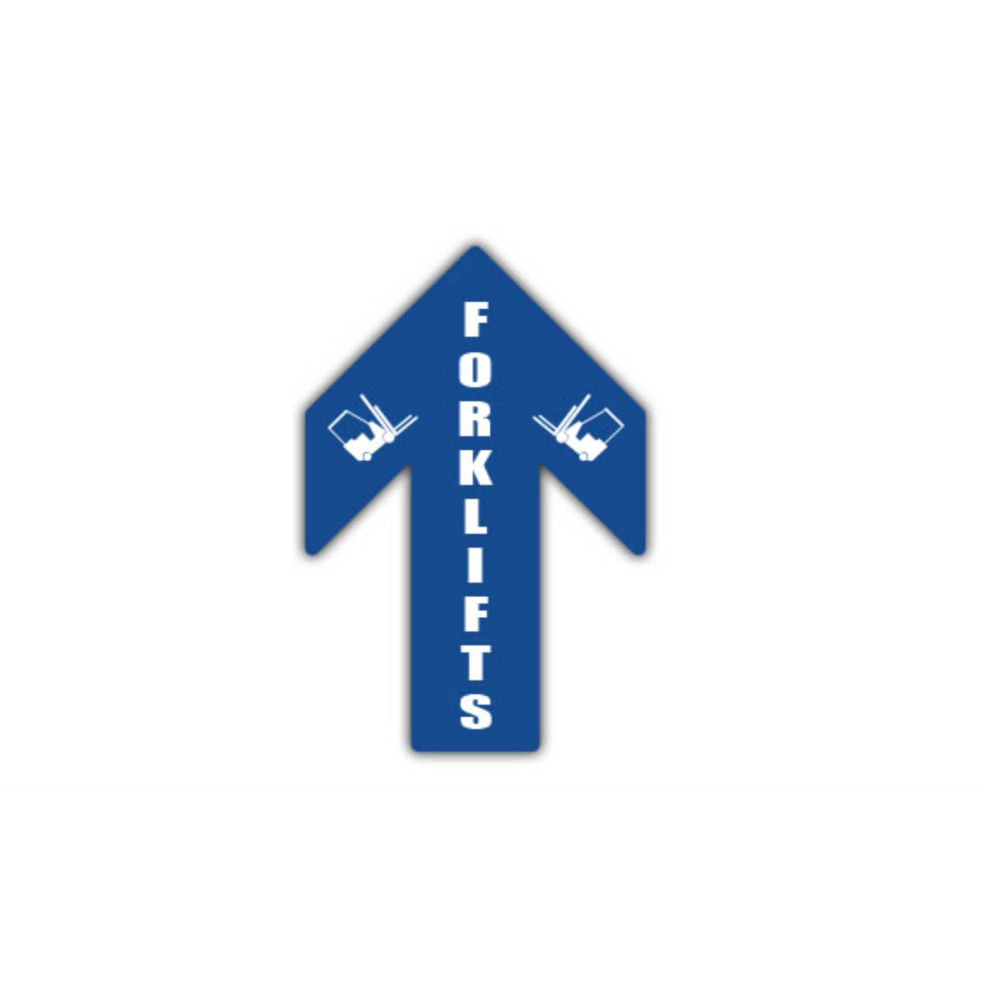 34" x 26" ARROW SIGNS -  Arrow Sign - Forklifts - DSV-SIGN 884 #0460 -UEN