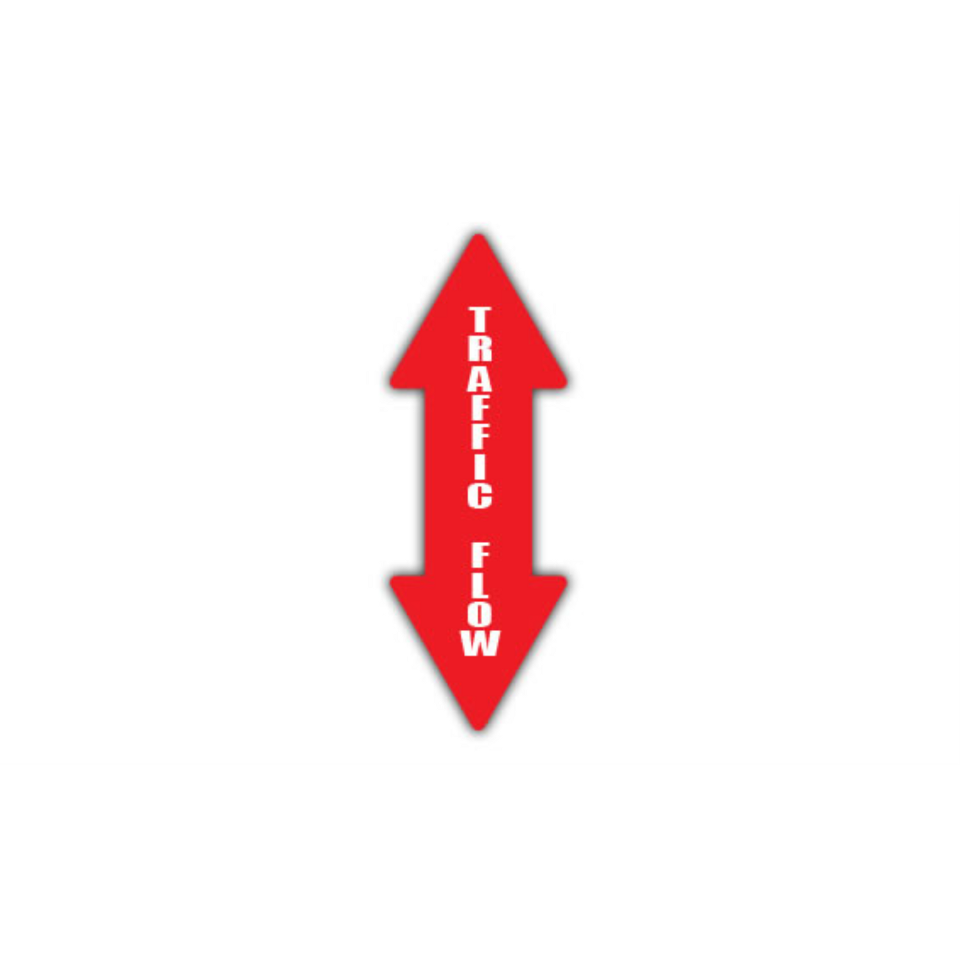 34" x 12" ARROW SIGNS - Arrow Sign - Traffic Flow (Double Arrow) - DSV-SIGN 408 #0458UP -UEN