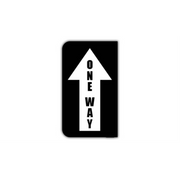 34" x 60" HALF SIGNS -  Half Sign - One Way (Right) - DSV-SIGN 2040 #0600RIGHT -UEN