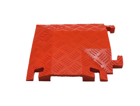 Cable Protector - Fastlane - 1-Ch - 1" - 90 Degree Right Turn - L-Conn - Orange - 4 - 200 Lb Load - FL90RT1X4-O