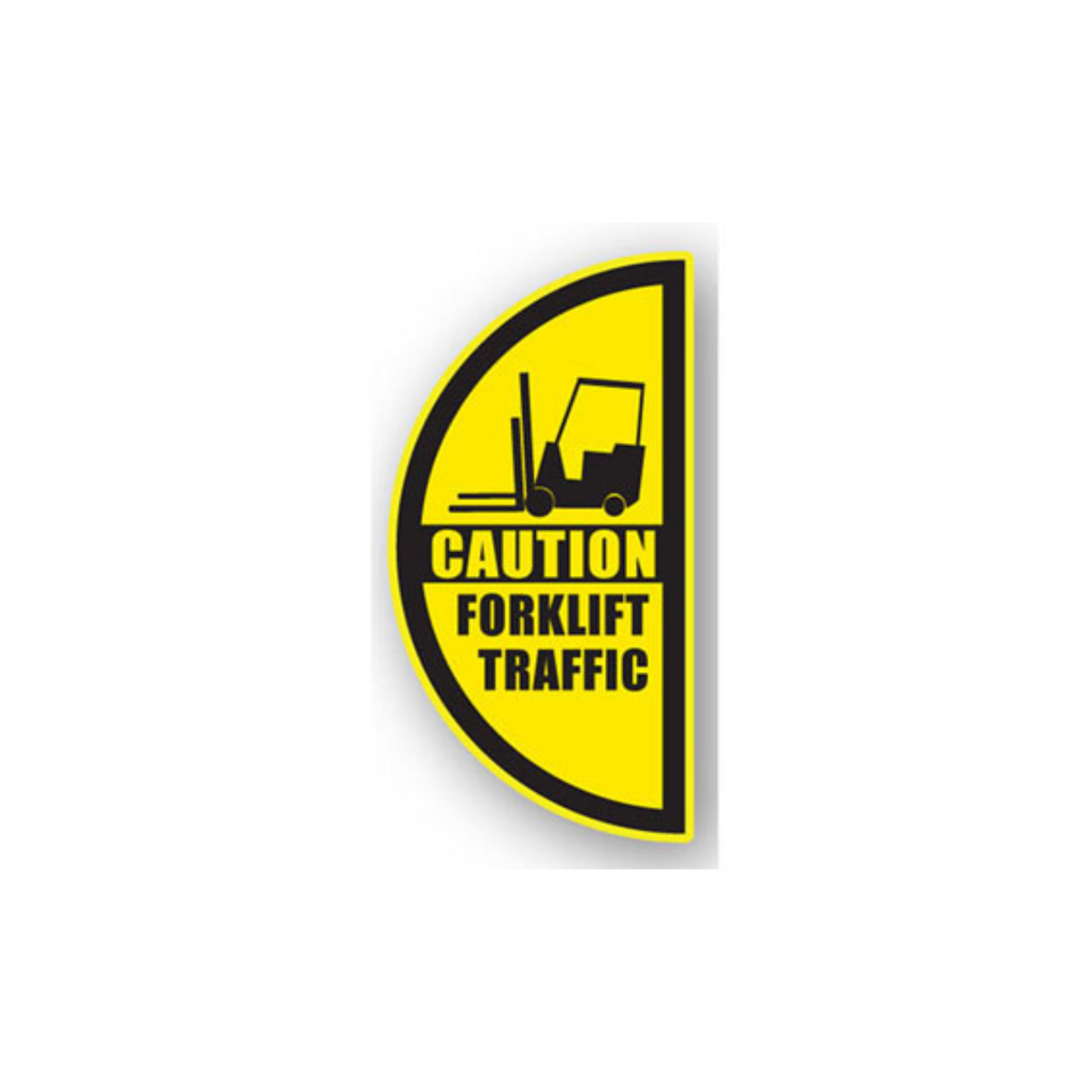 14" x 24" HALF SIGNS -  Half Sign - Stop (With Arrow) (Right) - LS-SIGN 336 #0606RIGHT -UEN