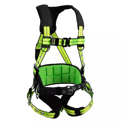 Safewaze PRO+ Construction Harness: 3D, QC Chest, TB Legs, TB Torso - FS-FLEX270