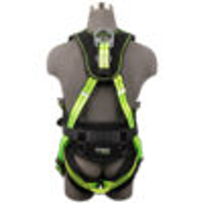 Safewaze PRO+ Construction Harness: 3D, QC Chest, TB Legs - FS-FLEX360