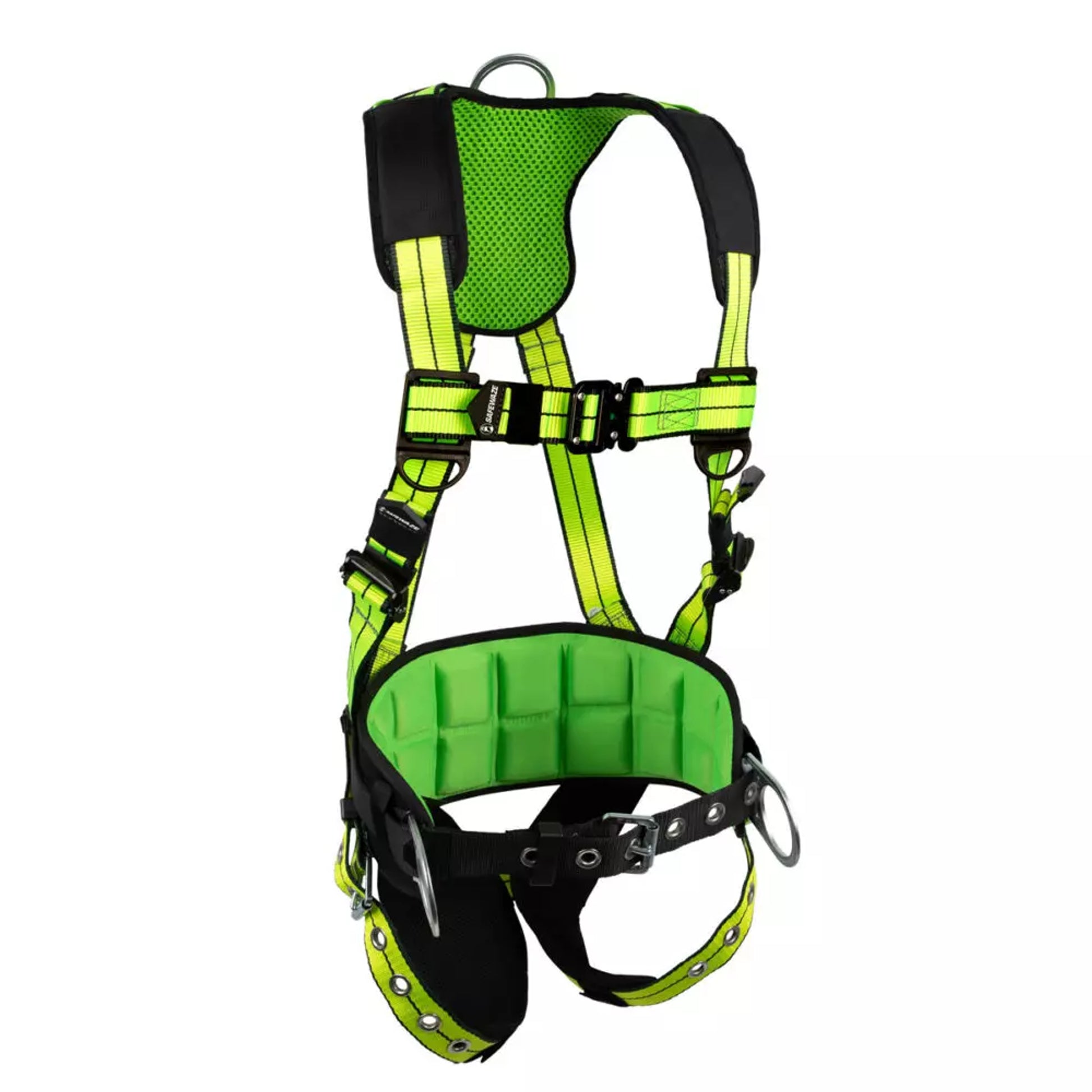 Safewaze PRO+ Construction Harness: 3D, QC Chest, TB Legs (S) - FS-FLEX360-S