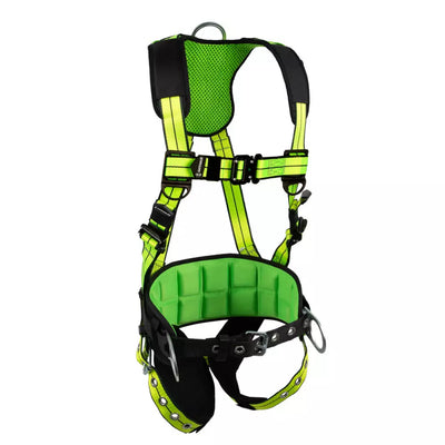 Safewaze PRO+ Construction Harness: 3D, QC Chest, TB Legs - FS-FLEX360