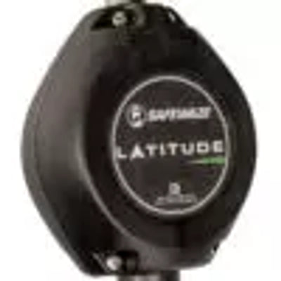 Safewaze Latitude HD 11' Cable Single Leg SRL: Carabiner, Snap hook - FS-FSP1211-G