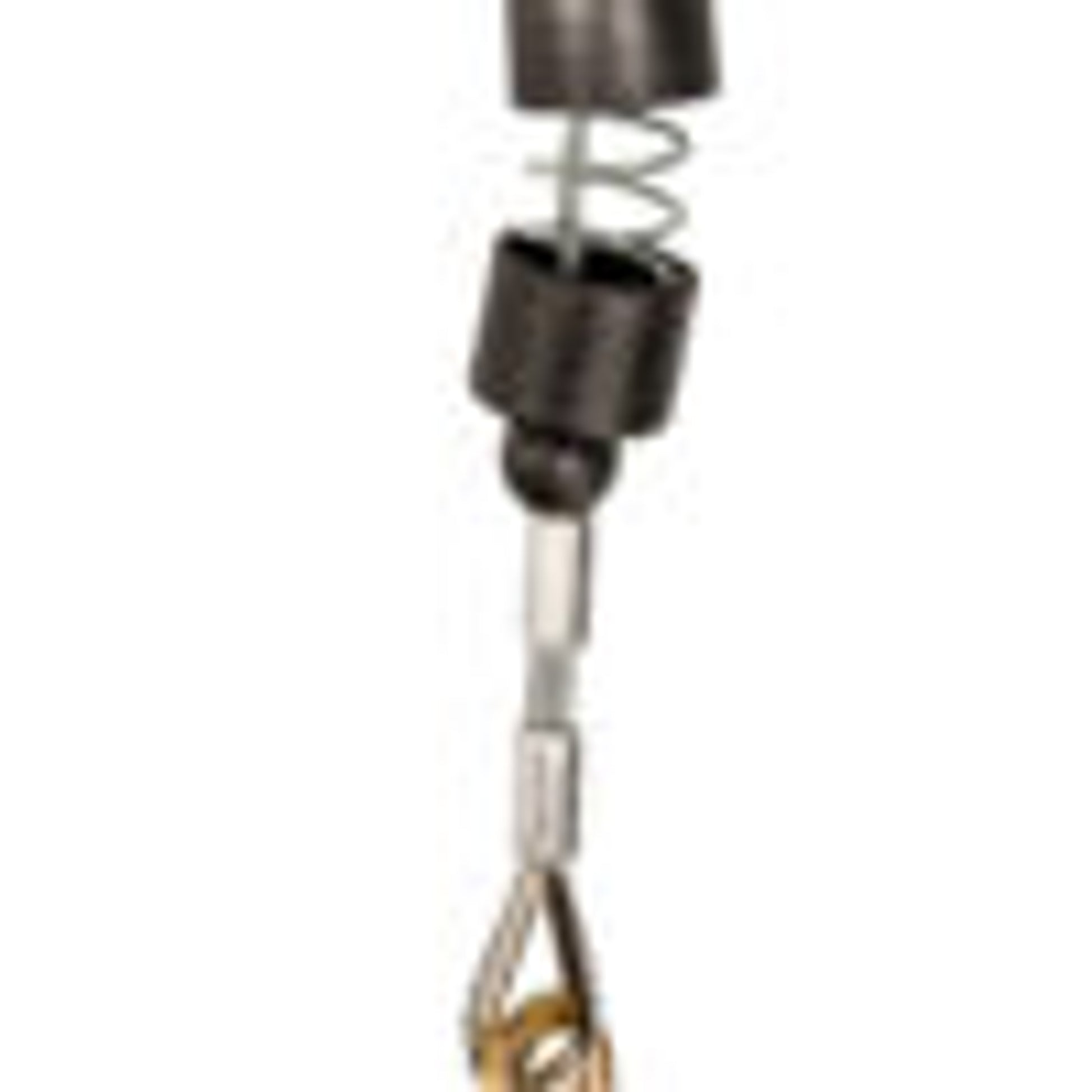 Safewaze Latitude HD 11' Cable Single Leg SRL: Carabiner, Snap hook - FS-FSP1211-G