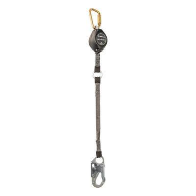 Safewaze Latitude HD 9' Single Web SRL: Carabiner, Snap Hook - FS-FSP1409-W