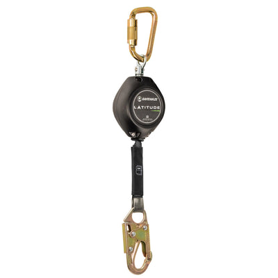 Safewaze Latitude HD 11' Single Web SRL: Carabiner, Snap Hook - FS-FSP1411-W