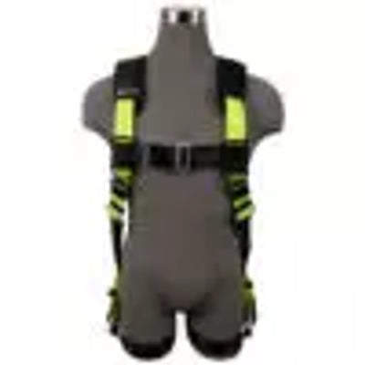 Safewaze Reflective Harness: 1D, MB Chest, TB Legs - FS-HIVIS185