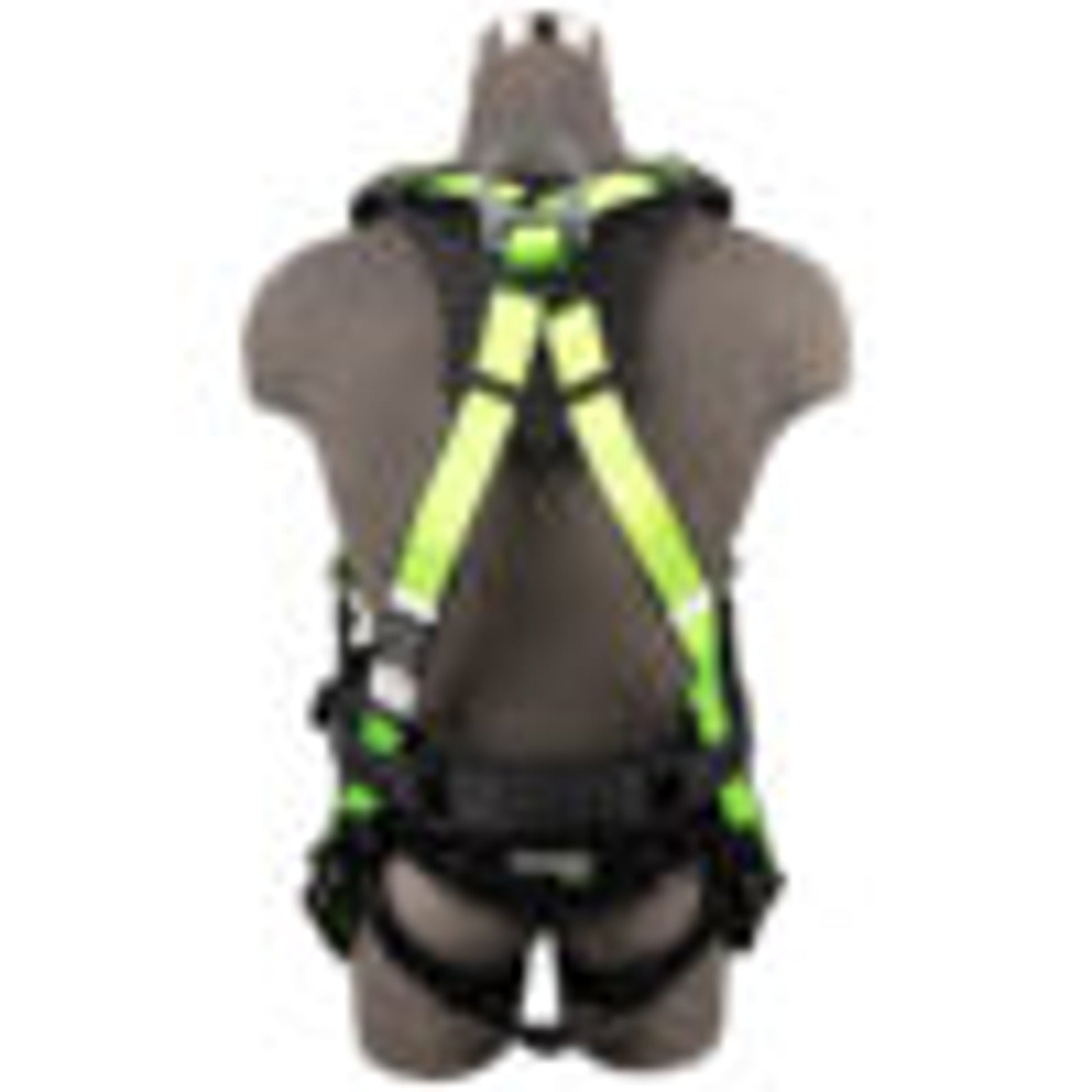 Safewaze PRO Construction Harness: 3D, MB Chest, TB Legs, Free Floating Waist Pad - FS160