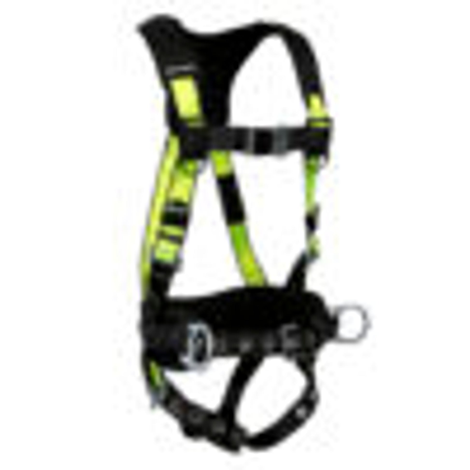 Safewaze PRO Construction Harness: 3D, MB Chest, TB Legs, Free Floating Waist Pad - FS160