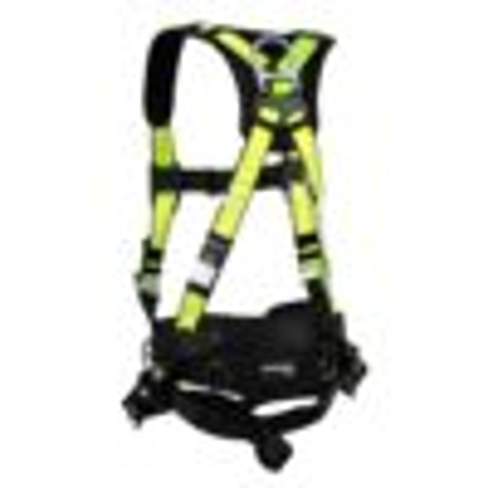 Safewaze PRO Construction Harness: 3D, MB Chest, TB Legs, Free Floating Waist Pad - FS160