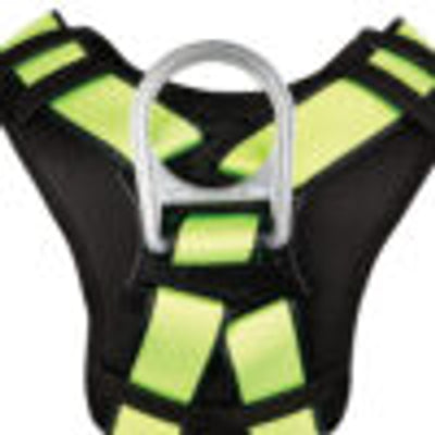 Safewaze PRO Construction Harness: 3D, MB Chest, TB Legs, Free Floating Waist Pad - FS160