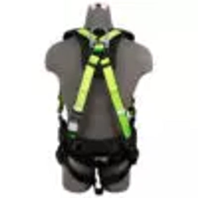 Safewaze PRO Construction Harness: 3D, MB Chest, TB Legs, Fixed Waist Pad - FS170