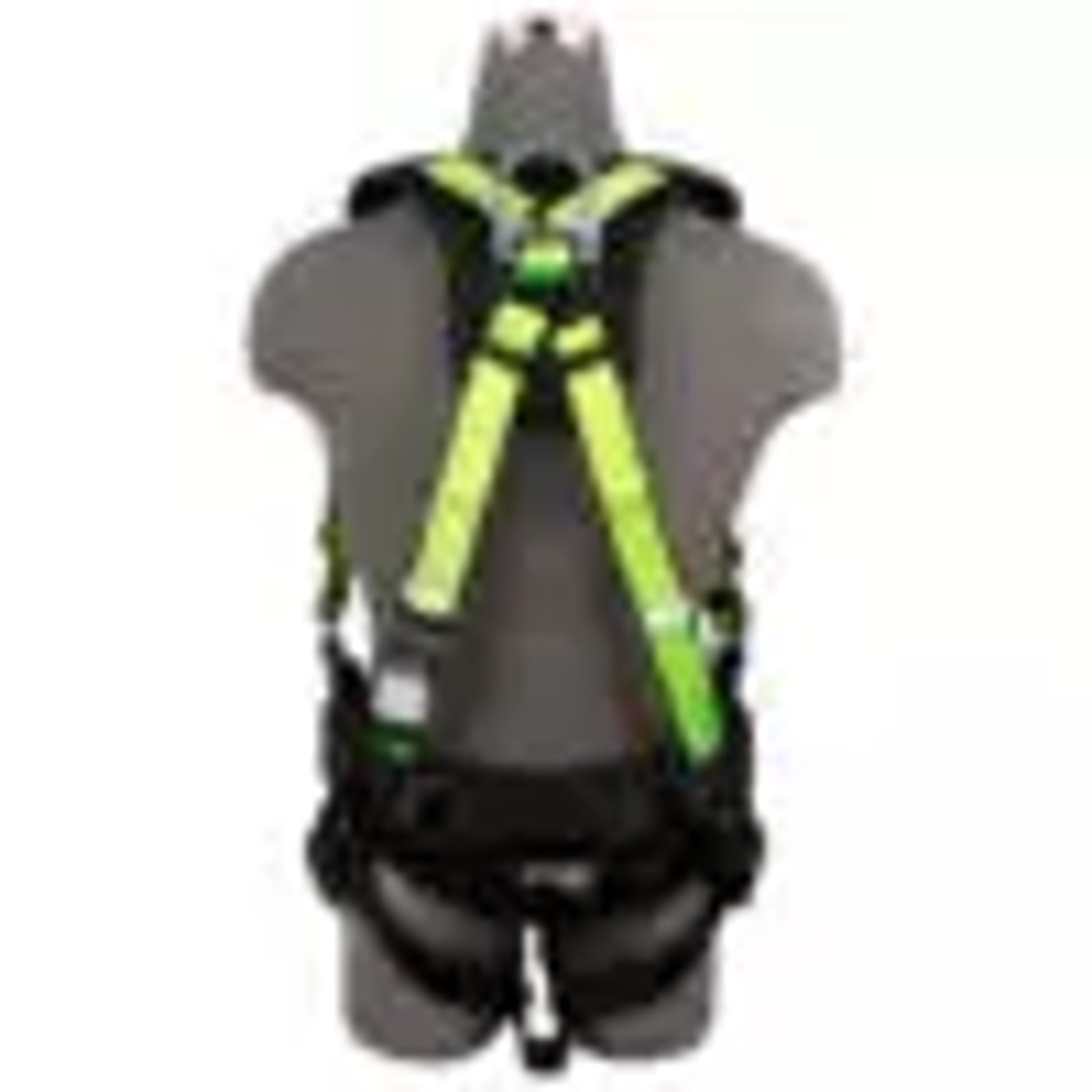 Safewaze PRO Construction Harness: 3D, MB Chest, TB Legs, Fixed Waist Pad - FS170