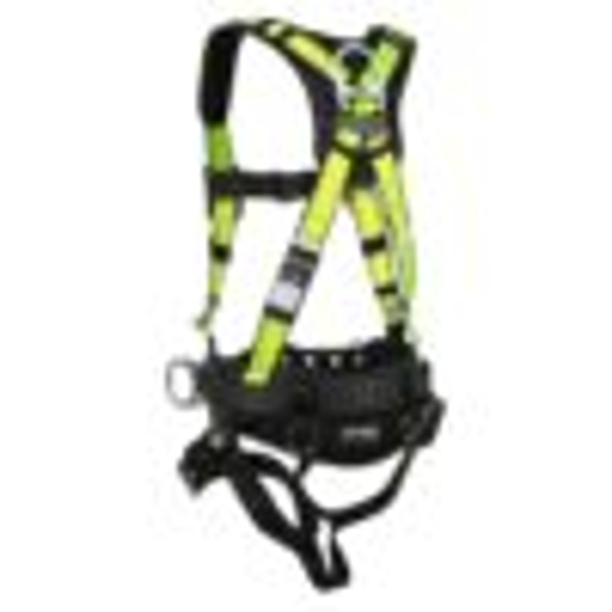 Safewaze PRO Construction Harness: 3D, MB Chest, TB Legs, Fixed Waist Pad - FS170