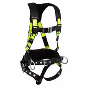 Safewaze PRO Construction Harness: 3D, QC Chest, TB Legs, Fixed Waist Pad (2X) - FS170-QC-2X