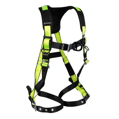 Safewaze PRO Harness: 1D, MB Chest, FD, TB Legs - FS185-FD