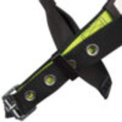 Safewaze PRO Harness: 1D, MB Chest, FD, TB Legs - FS185-FD