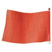 Warning Whip Replacement Flag - 11.5" X 7.25" - Plain - Nylon Mesh For Light Duty Whips - Orange - FS3007