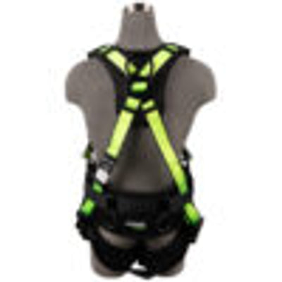 Safewaze Wind & Tower Construction Harness: Alu 3D, Alu QC Chest, Alu FD, TB Legs - FS377