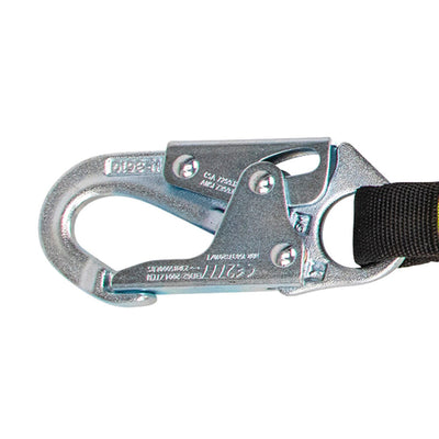 Safewaze Arc Flash 6' Energy Absorbing Lanyard: Snap Hook - FS560-AF