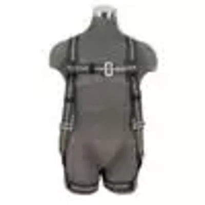Safewaze Welding Harness: 1D, Aramid Web, MB Chest, MB Legs - FS77325-FR