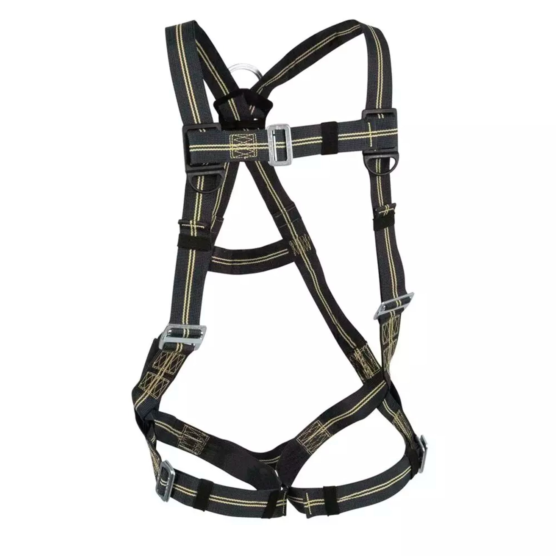 Safewaze Welding Harness: 1D, Aramid Web, MB Chest, MB Legs (L) - FS77325-FR-L
