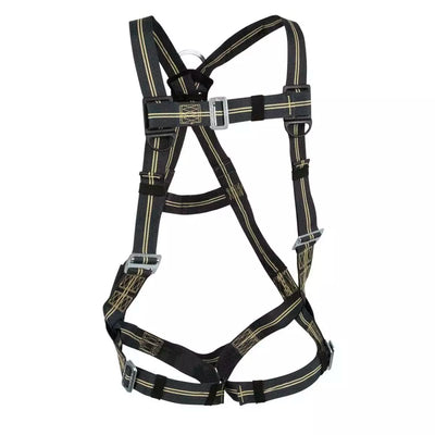 Safewaze Welding Harness: 1D, Aramid Web, MB Chest, MB Legs - FS77325-FR