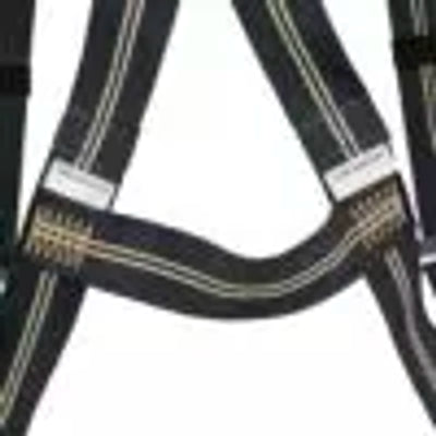 Safewaze Welding Harness: 1D, Aramid Web, MB Chest, MB Legs - FS77325-FR